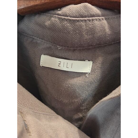 Zili Utility Jacket Small Long Sleeve With Pockets Medium - Picture 4 of 5